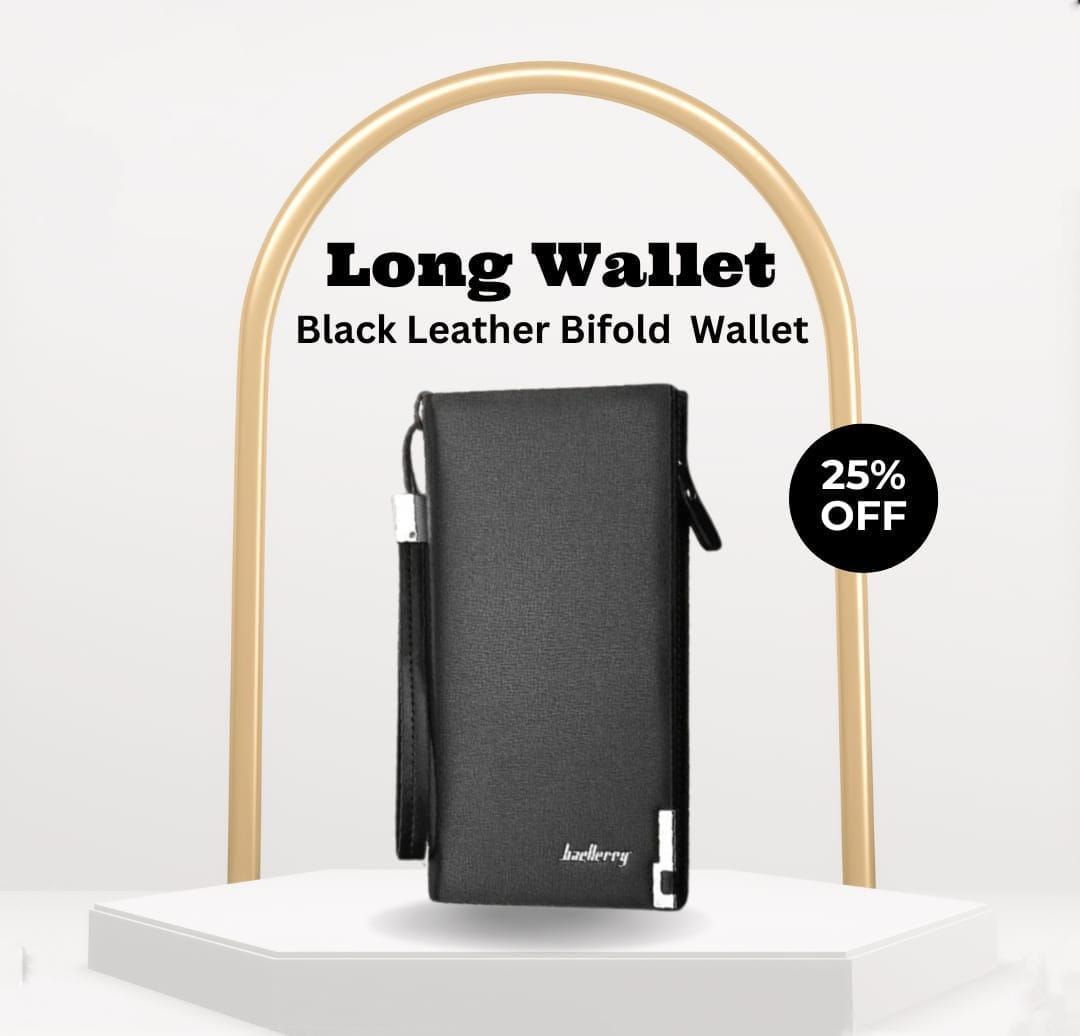 Long Leather Wallet