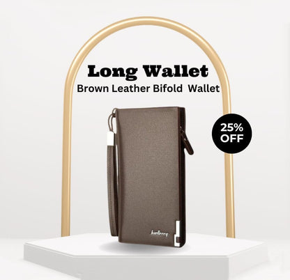 Long Leather Wallet