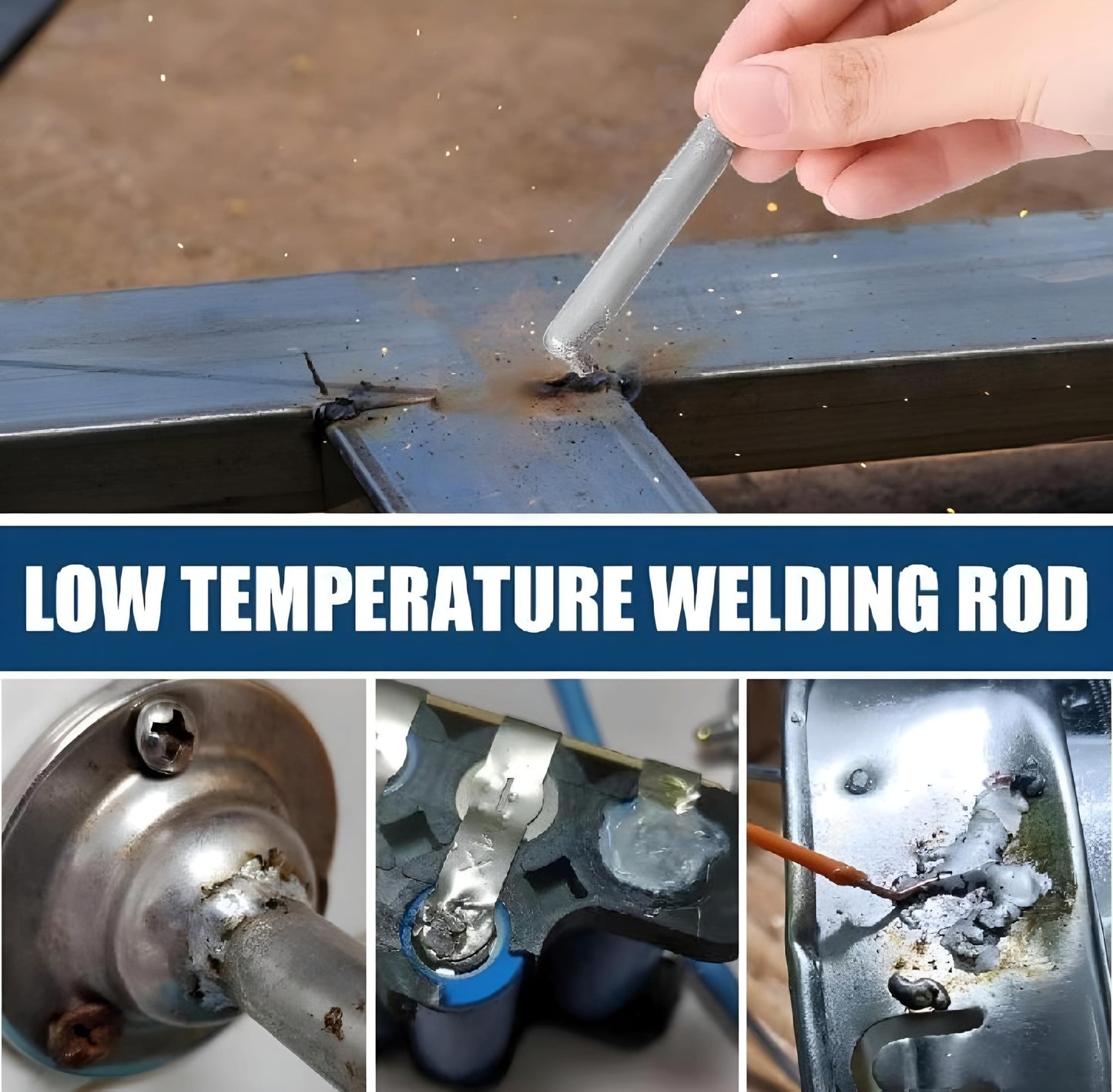 Low Temperature Welding Rods | 3 Pieces