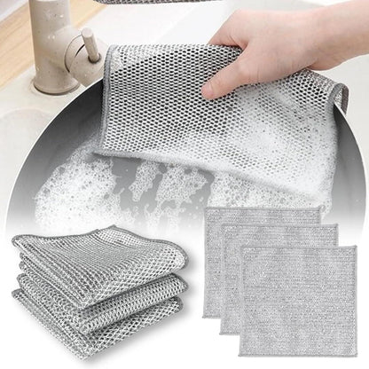 Multipurpose Dishwashing Wire Cloth | 5 Pieces